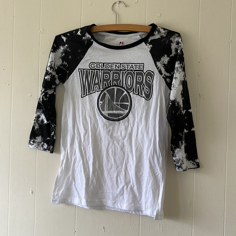 NBA Golden State Warriors Basketball NWT Shirt Baseball Tee